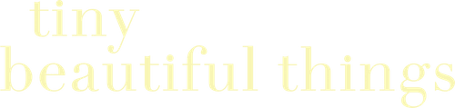 Tiny Beautiful Things