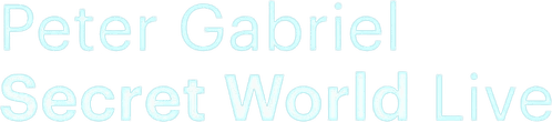 Peter Gabriel: Secret World Live